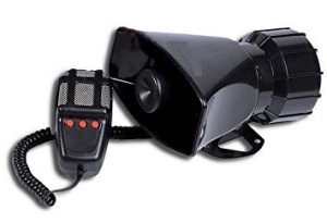 Sirena 3 melodii cu microfon 12V