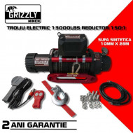 Troliu Grizzly Winch 13000lbs (5897kg) cablu sintetic