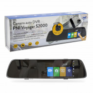 Camera auto DVR PNI Voyager S2000 Full HD incorporata in oglinda retrovizoare