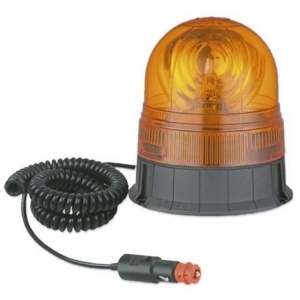 Girofar cu magnet si ventuza, bec H1 12-24 V