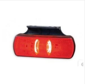 Lampa de gabarit LED rosie cu suport HORPOL