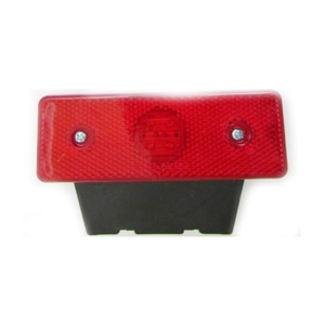 Lampa marcaj lateral cu suport 24V rosu