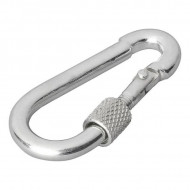 Set 2 buc Carabina metalica 5x50mm cu prindere de siguranta
