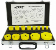 Set carote bi-metal 17 piese, 19-76mm , Verke