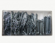 Set cuie elastice din otel diferite marimi - 555 buc
