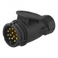 Stecher 13 pini pentru montaj pe cablu ABS 12V