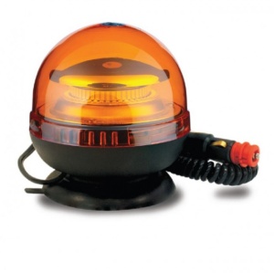 Girofar auto cu efect de rotatie sau stroboscopic 12V / 24V orange cu leduri SMD
