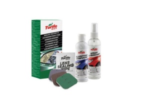 Kit lustruire polishat faruri Turtle Wax