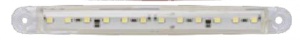 Lampa marcaj lateral alba 12 leduri 18cm