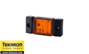 Lampa pozitie dreptunghiulara portocalie