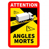 Autocolant Reflectorizant "Angles morts"