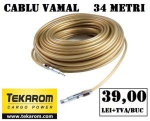 Cablu vamal - 5 mm - 34 metri
