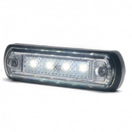 Lampa led dreptunghiulara alba 30x108.60 mm