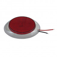 Lampa led pozitie ovala rosie