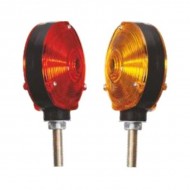 Lampa pozitie galben-rosie
