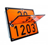 Placa ADR aluminiu - interschimbabila 33/1203 - 30/1202