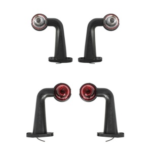 Set 2 lampi gabarit LED brat lung PVC dur