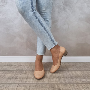 Pantofi dama piele naturala PC1111
