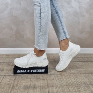 Pantofi dama Skechers 117121 WHT