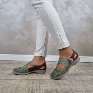 Pantofi dama Rieker 413G4-52