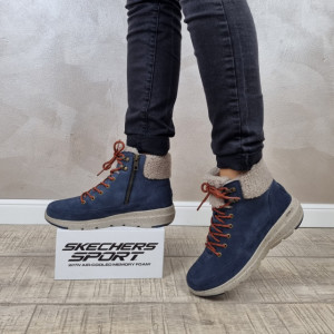 Ghete dama Skechers 144175 NVY