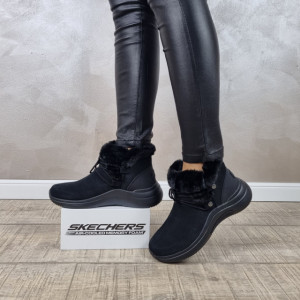 Ghete dama Skechers 144271 BBK