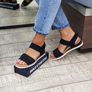 Sandale dama Skechers 113542 BLK