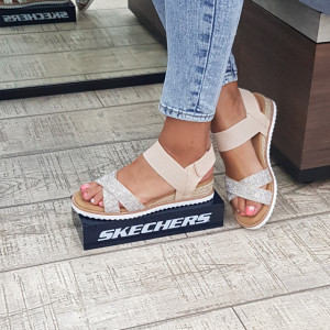 Sandale dama Skechers 113548 NAT