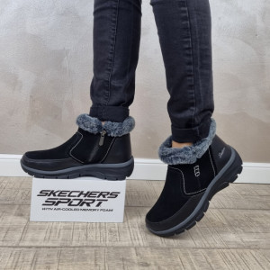 Ghete dama Skechers 167403 BLK