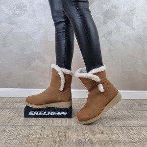 Ghete dama Skechers 167616 TAN