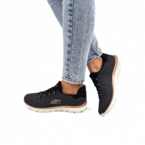 Pantofi dama Skechers 149528 BKRG