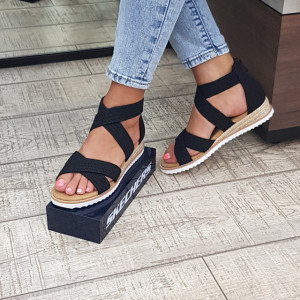 Sandale dama Skechers 113540 BLK