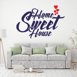 Sticker de Perete Home sweet house