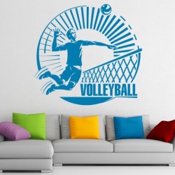 Sticker De Perete Voleyball