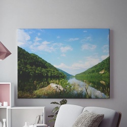 Tablou Canvas Lac verde
