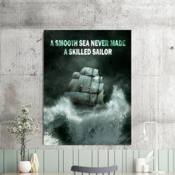 Tablou motivational - A smooth sea