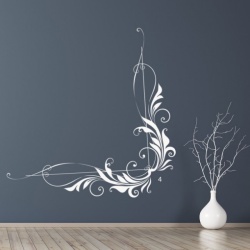 Curved Vine Leaf