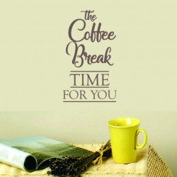 Sticker De Perete Coffee Break