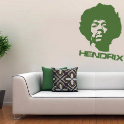 Sticker De Perete Jimi Hendrix