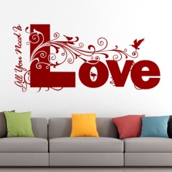 Sticker De Perete Love