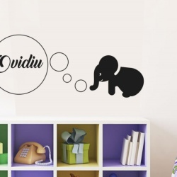 Sticker cu nume - Ovidiu