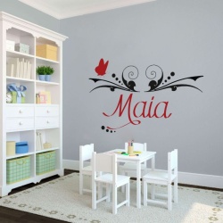 Sticker De Perete Cu Nume - Maia