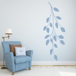 Sticker Hanging Branch Trees Leaves