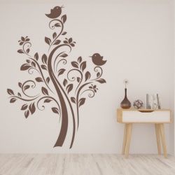 Sticker Tree Birds