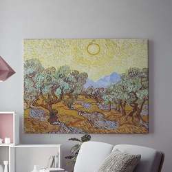 Tablou Canvas Peisaj pictura Van Gogh