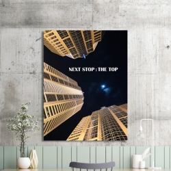 Tablou motivational - Next stop