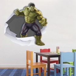 Sticker De Perete Hulk 3d