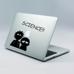 Sticker laptop - Rick & Morty