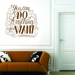 You can do anything