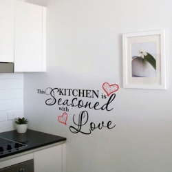 Kitchen seasoned with love